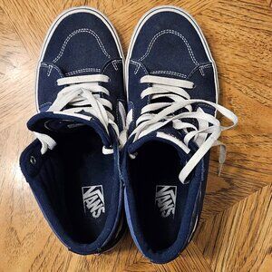 Vans High Tops- BLUE  sz 10